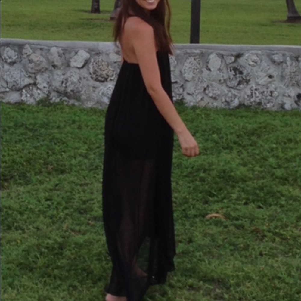 ASOS maxi bandeau dress